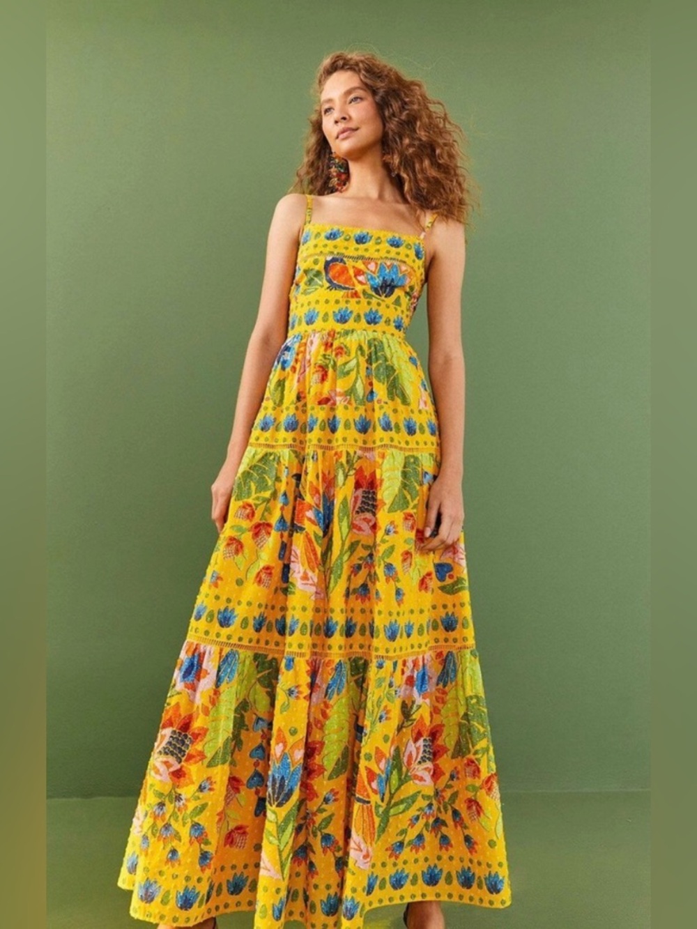 Farm Rio Garden Maxi Dress